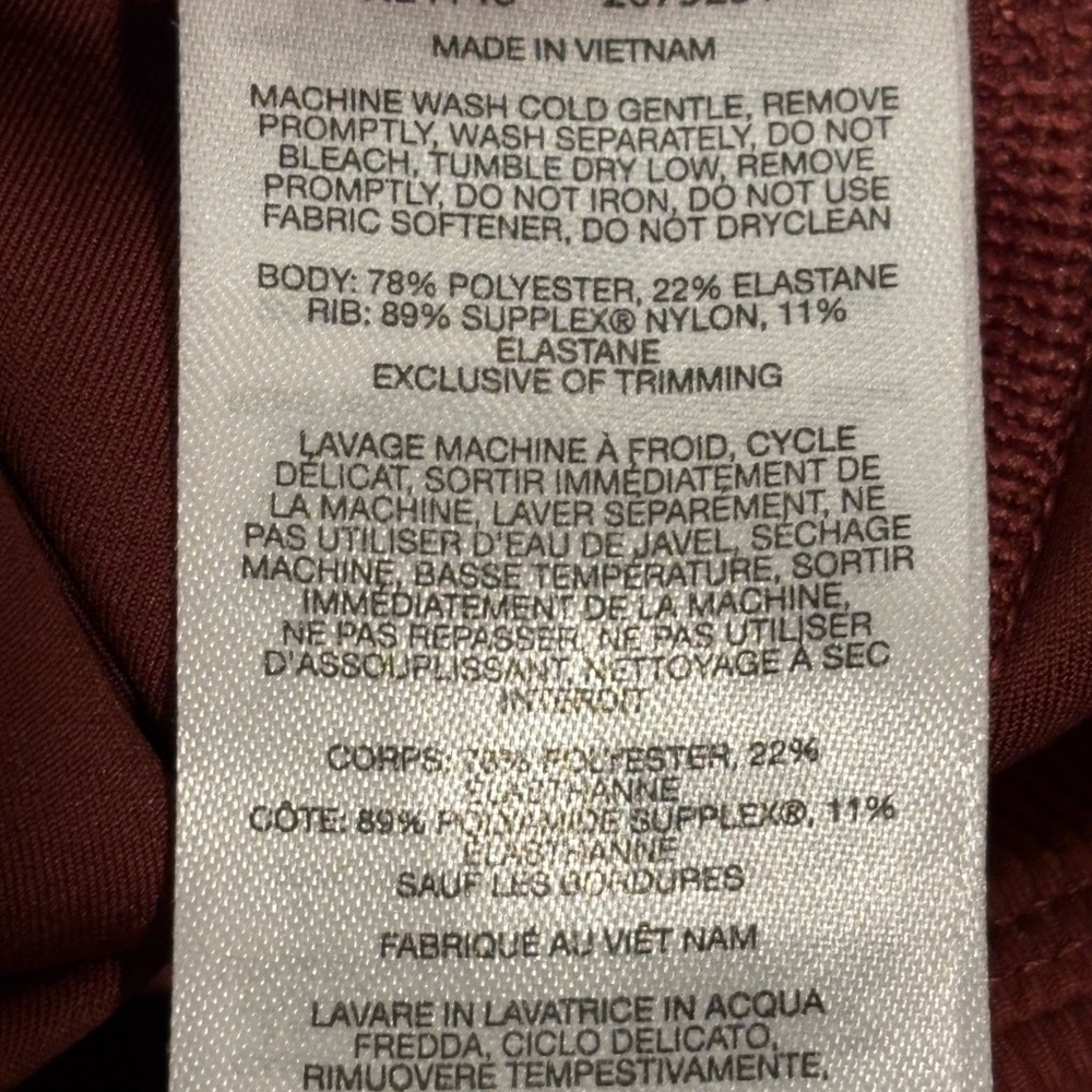Columbia Rust High-Waist Leggings. Size large - Picture 8 of 15